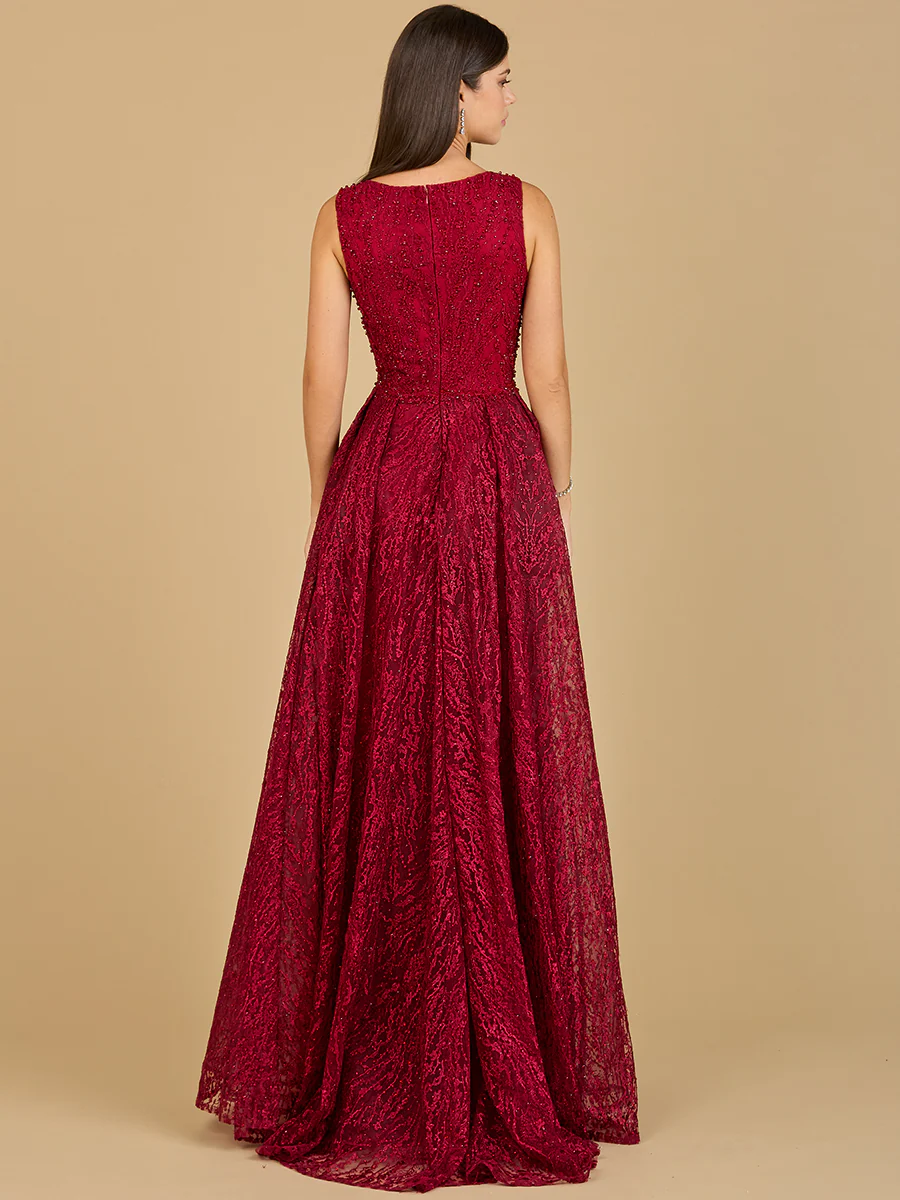 Lace Embroidered Overskirt Dress  - OUTLET - Image 3