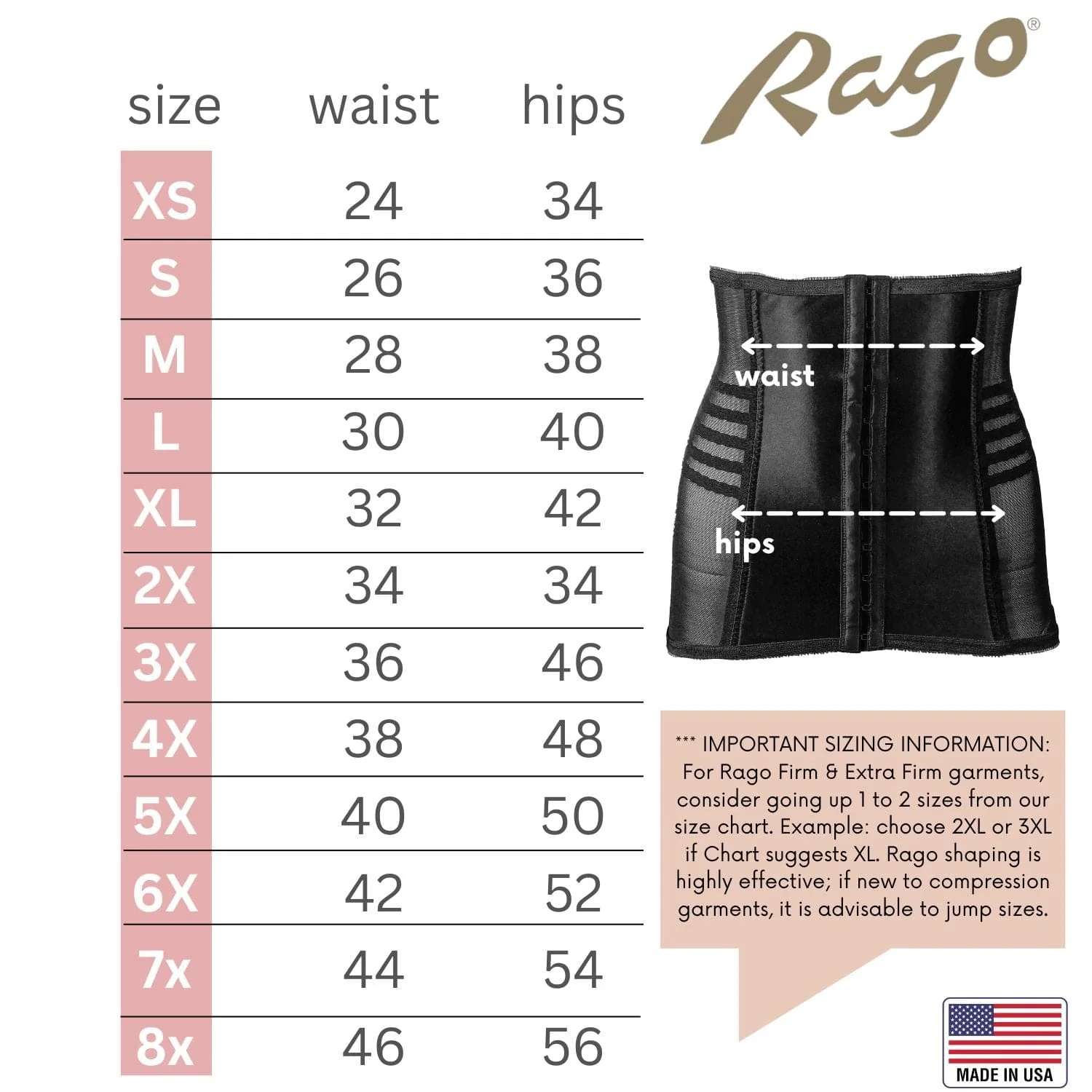 Shapette Powermesh Satin Panel Waist Cincher | Style 821 - Image 27